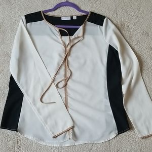 Color Block Blouse